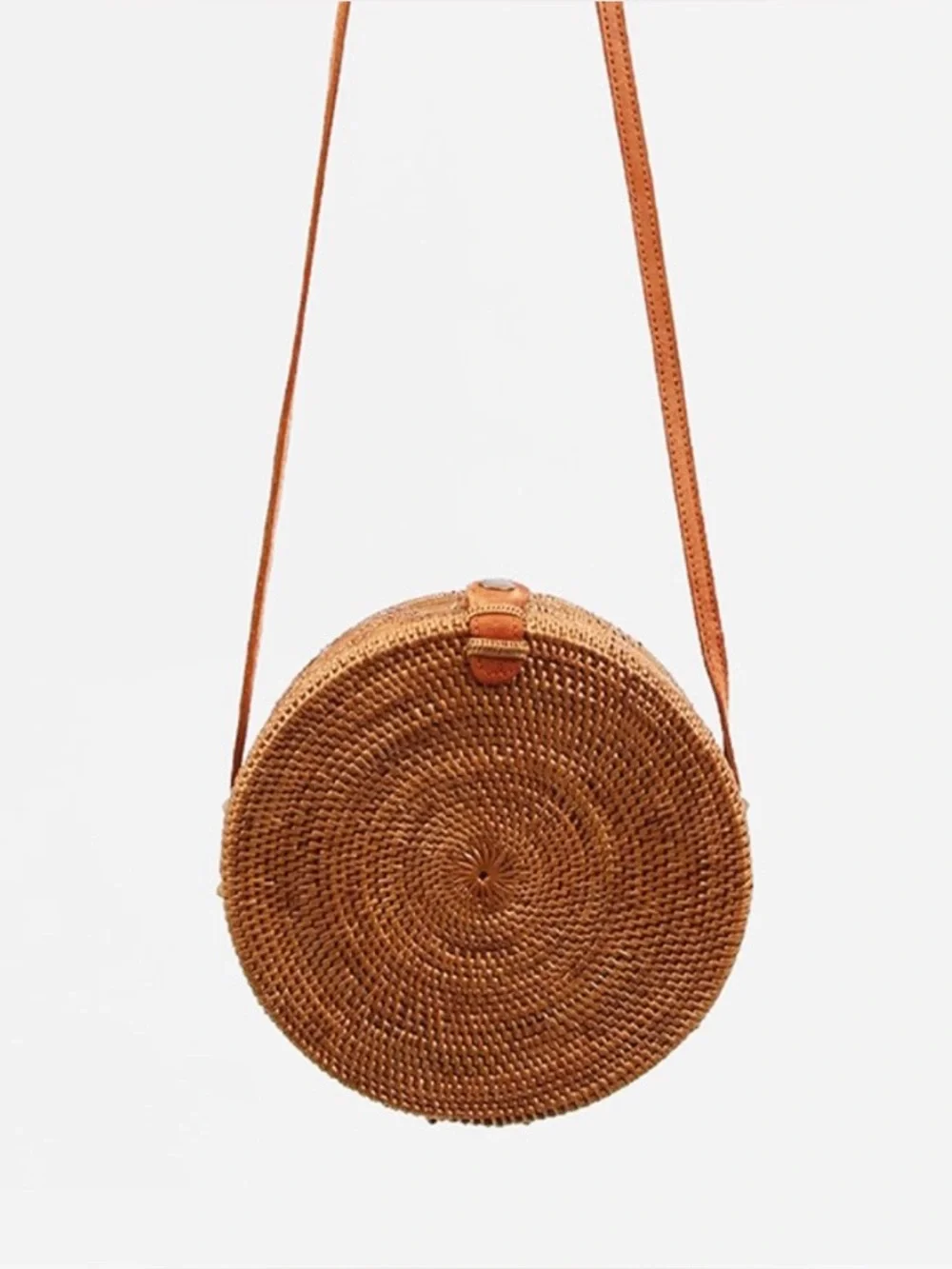 BALI BAG. The classic rattan woven cross body Bali bag. - Picture 2 of 2